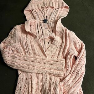 American eagle hooded sweater size XL